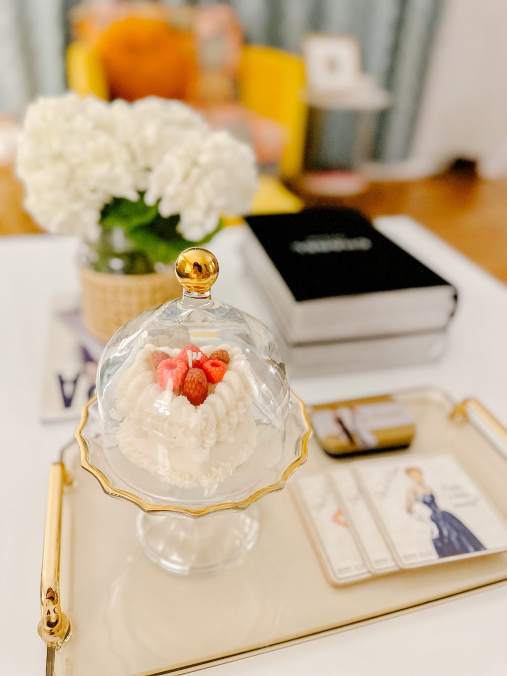 Affordable Unique Home Accent for Under $50: Cake&nbsp;Candle